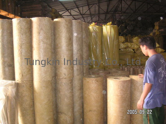Izolacja akustyczna stonewool Pipe Insulation Material High Density